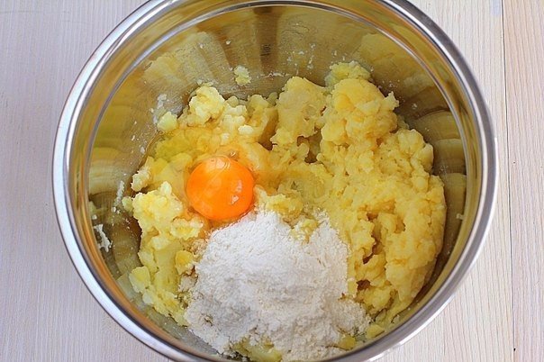 Картофельные зразы с грибами