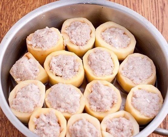Фаршированный картофель
