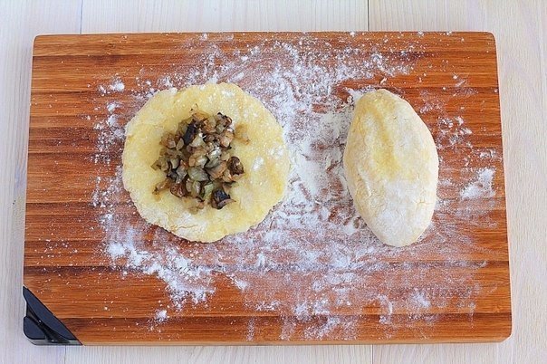 Картофельные зразы с грибами