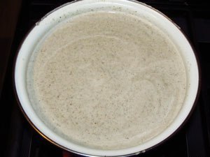 Суп-пюре из шампиньонов