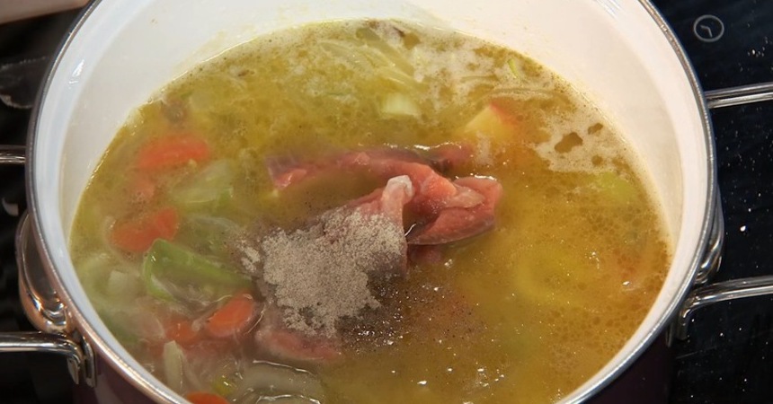 Суп-крем с горбушей