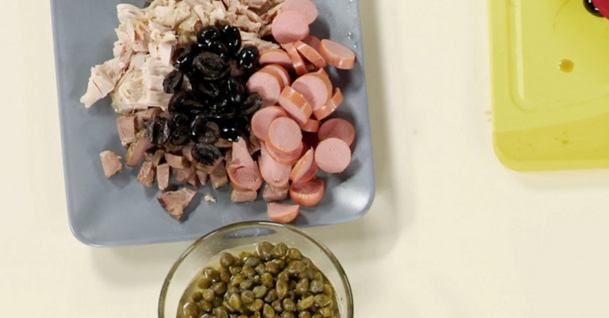 Солянка с курицей