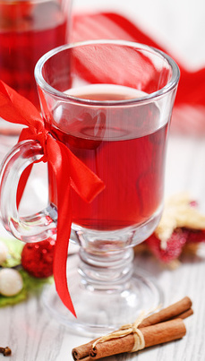 Клюквенно-апельсиновый компот