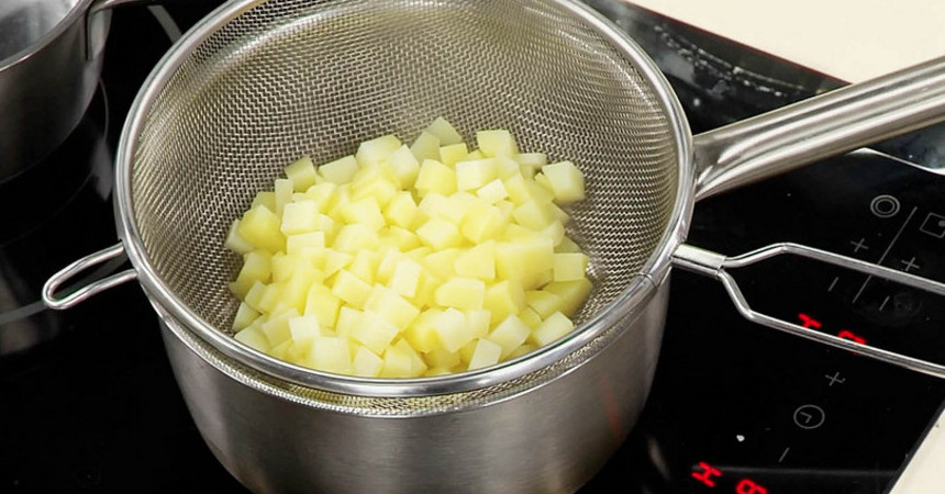 Окрошка с отваренной говядиной