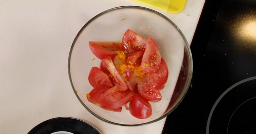 Гаспачо с клёцками