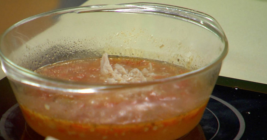 Куриный суп по-мексикански