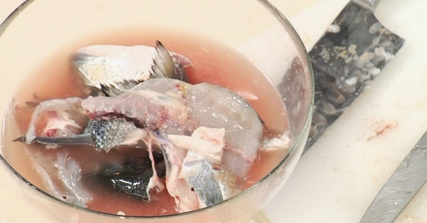 Каччукко с креветками и каракатицей