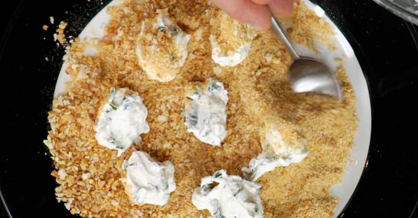 Гаспачо с клёцками