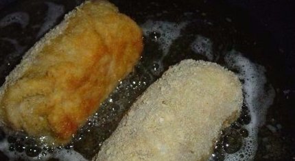 Мясной рулет с омлетом