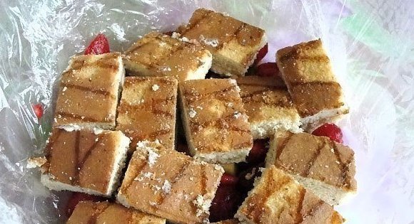 Желейный торт с клубники и киви