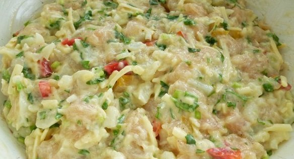 Куриные котлеты с цветной капустой