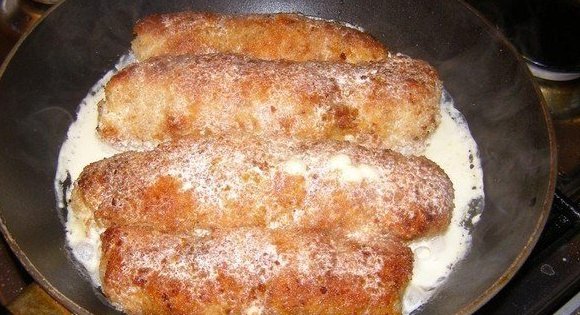 Куриные рулетики с грибами и сыром