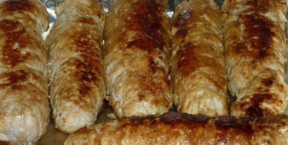 Мясные рулетики с сыром