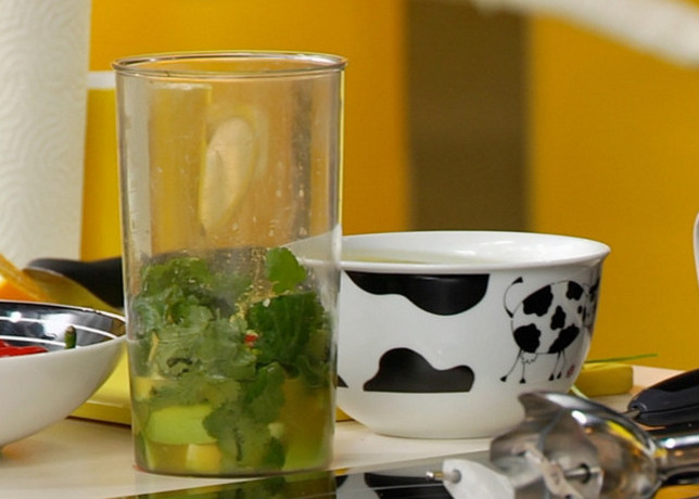 Суп-пюре с креветками