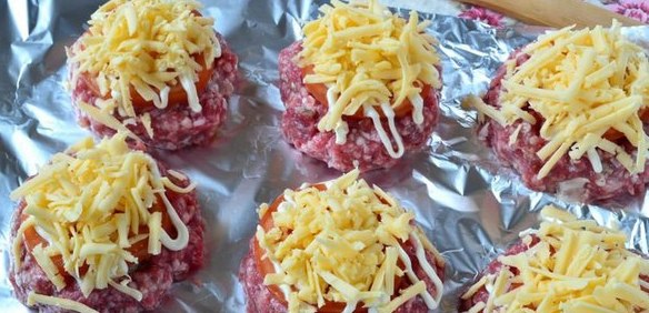 Мясные гнёзда с грибами