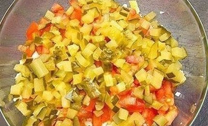 Салат Русская красавица